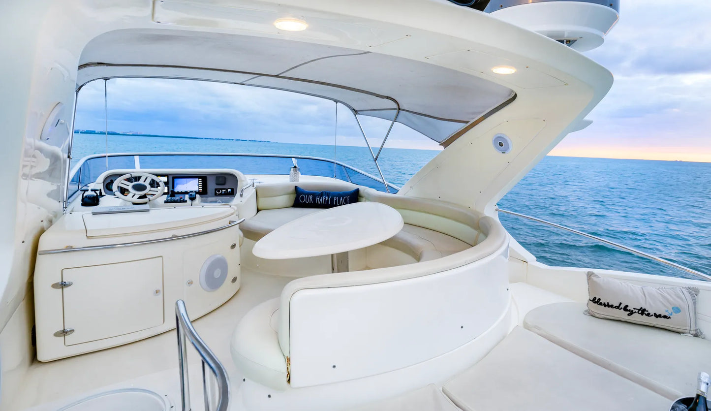55’ Ft Miami Meridian Yacht