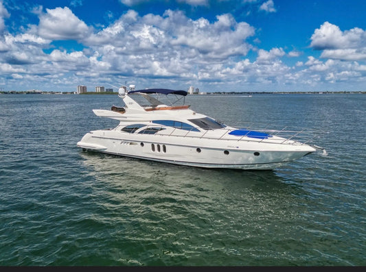 70’ Ft Miami Sealine Yacht